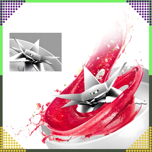 Snažna snaga i 10 oštrica za glatke smoothieje