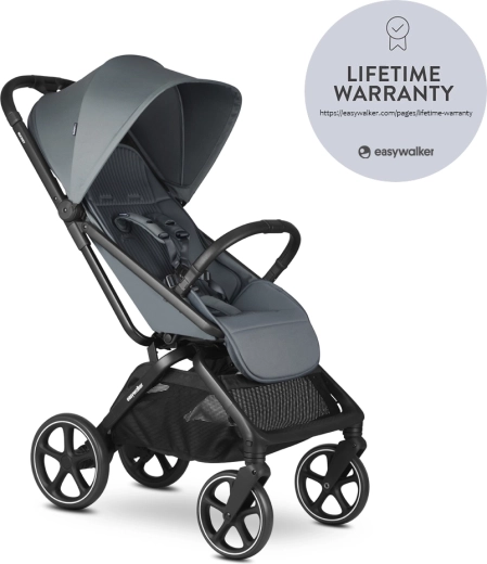 Easywalker sportska kolica Rockey L Smooth Grey