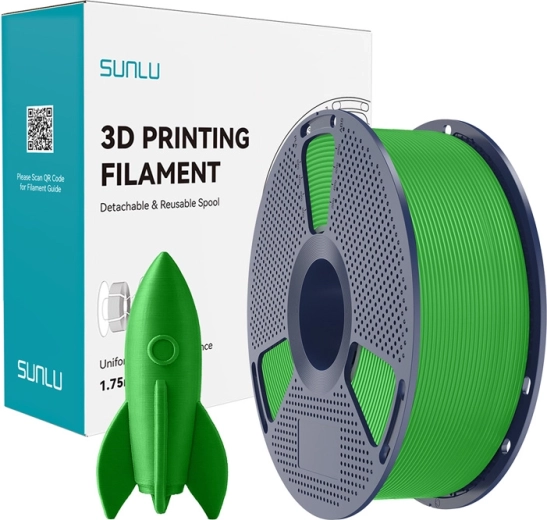 Filament Sunlu PLA High-Speed zeleni