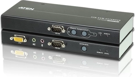 USB KVM extender VGA/audio preko Cat5 s RS-232 (1280×1024 @ 200 m)