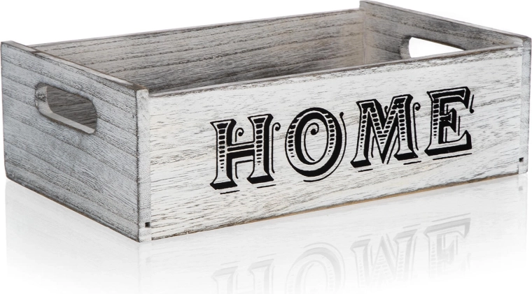 Drvena dekorativna kutija HOME 29 × 18 × 9 cm