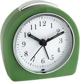 TFA analogni retro budilica s pozadinskim osvjetljenjem, zelena