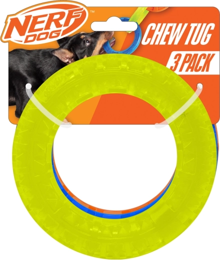 Nerf Dog set prozirnih aporterskih prstenova sa šiljcima 12,5 cm (3 kom)
