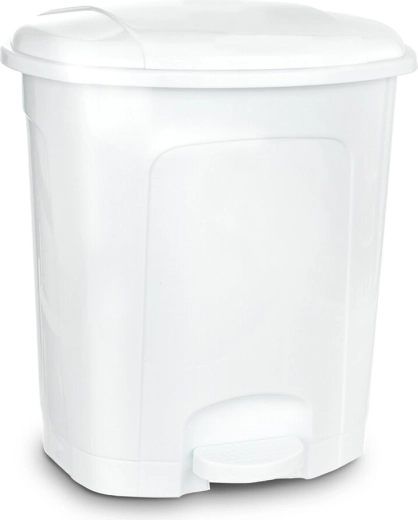 Kanta za otpad s pedalom 5,5 l bijela