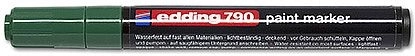 Lakirani marker Edding 790 – zeleni, 2–3 mm