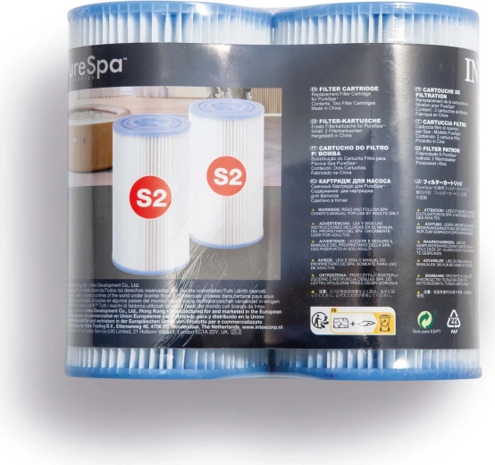 Filter za pumpu masažnog bazena INTEX PureSpa S2, set 2 kom