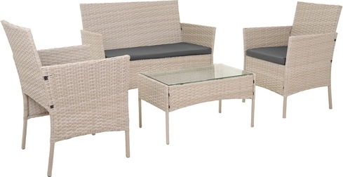 Stolić s kaljenim staklom 5 mm