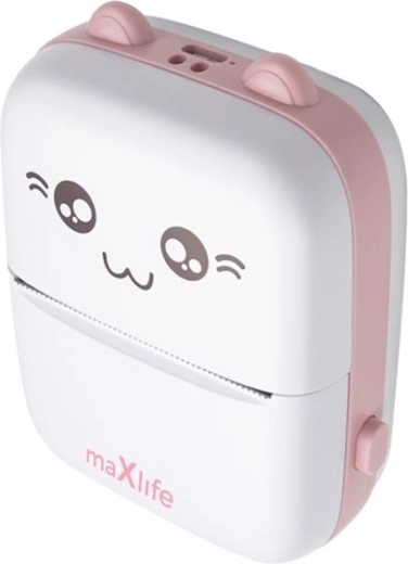 Maxlife termalni Bluetooth pisač ružičaste boje