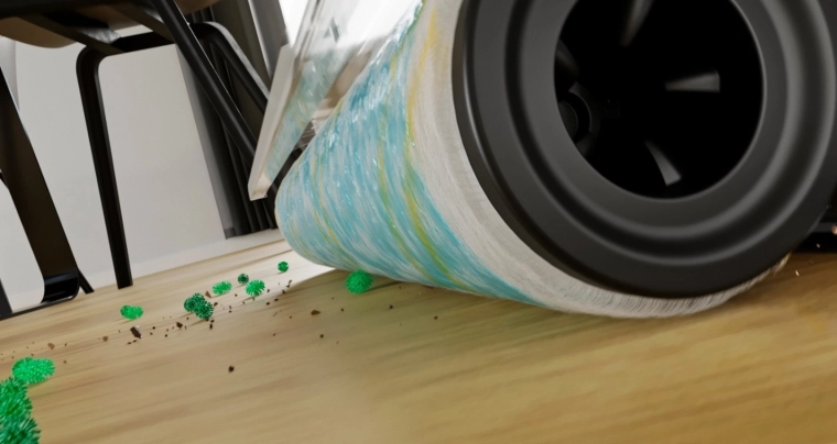 Hygienic!Spin do 500 okr/min za higijenski čiste podove