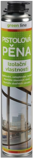 Montažna pištoljska pjena GREEN LINE 750 ml