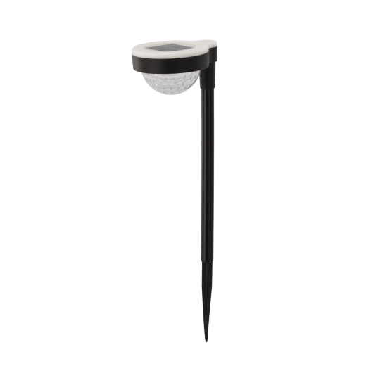 Solarna vrtna LED svjetiljka LATI, toplo bijela, kolac za tlo 38,5 cm