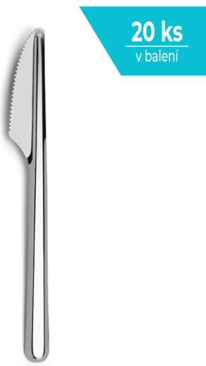 Nerđajući stolni nož Amefa Leaves – set 20 kom