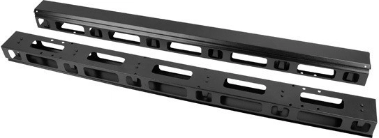 Set vertikalnih organizatora kabela 22U za samostojeće ormare, crna, 2 kom