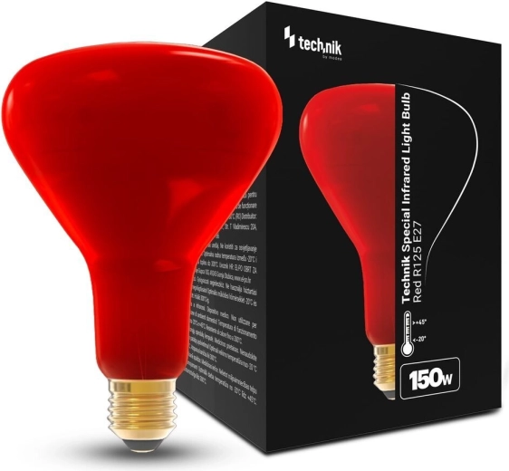 Infracrvena žarulja R125 150 W E27 Technik