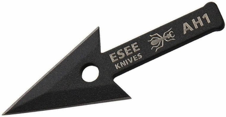 ESEE Arrowhead – vrh šiljka od ugljičnog čelika 6 cm, crni