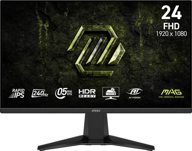 Monitor 23,8" MAG 245F, LED, Full HD, 240 Hz, crni