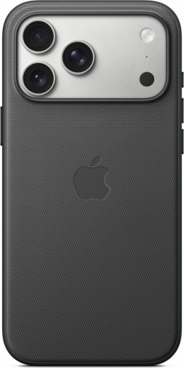 Tekstilna futrola TechWoven s MagSafe za iPhone 17 Pro Max – crna