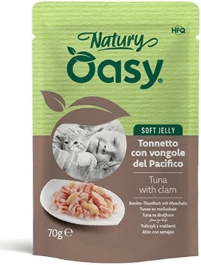 Oasy Nature Soft Jelly – tuna s dagnjama u želeu 70 g