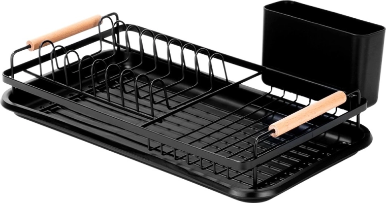 Čvrsta metalna konstrukcija i drveni rukohvati