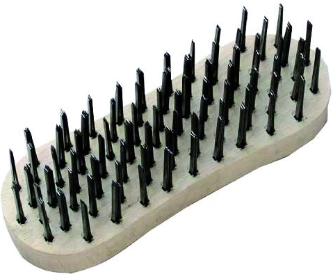 Mesarski četka sa 7 redova, žica 2,8 × 0,45 mm