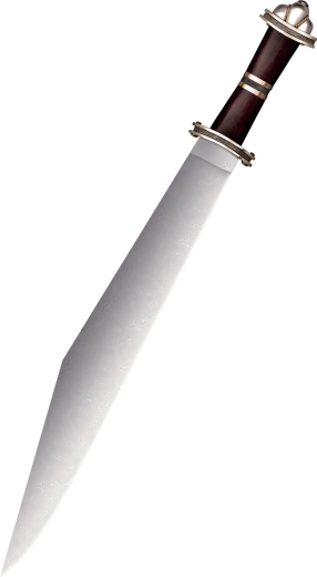 Cold Steel Damascus Long Sax vikinški kolekcionarski mač s drškom od palisandra