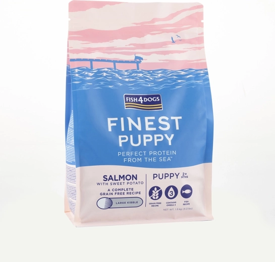 Granule za štence losos sa slatkim krumpirom 6 kg FISH4DOGS
