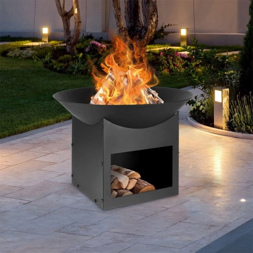 Integrirano spremište za drva