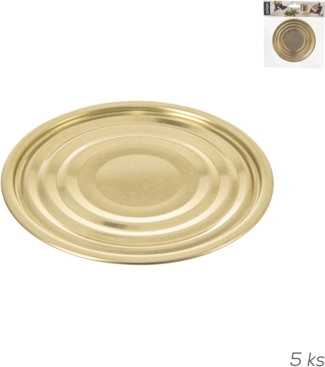 Pocinčani poklopac za limenku 11 cm (5 kom)