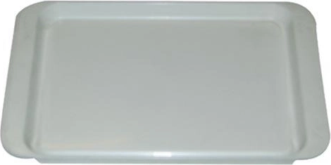 Plastični poslužavni pladanj 21 × 14 cm bijeli