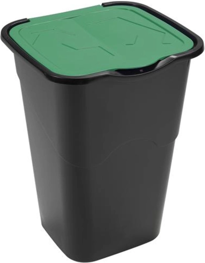 Plastična kanta za otpad HEIDRUN 50 l s preklopnim poklopcem