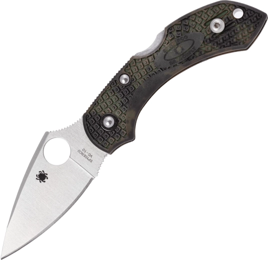 Džepni nož Spyderco Dragonfly 2 Lightweight Green Zome, 5,8 cm