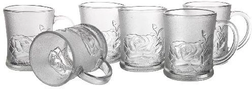 Staklene šalice Rosalia 250 ml – set 6 kom