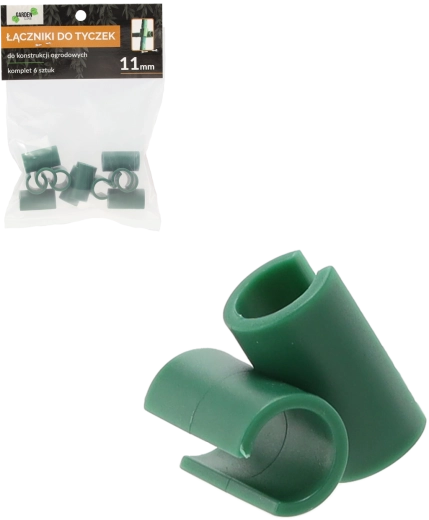Set od 6 T-spojnica za vrtne štapove 11 mm