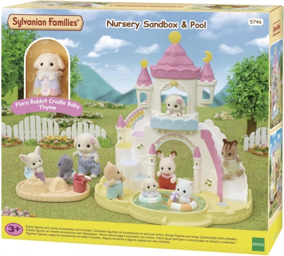 Sylvanian Families igralište sa toboganom i bazenom