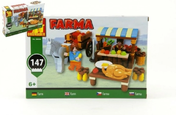 Set za slaganje DROMADER farma 147 dijelova