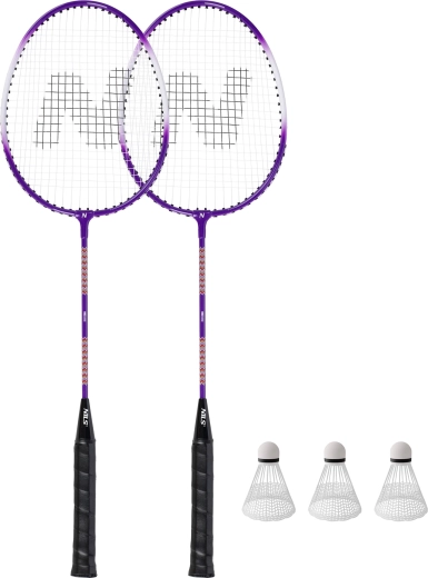 Set badminton reketa NILS NRZ2053 – 2 reketa, 3 loptice i futrola