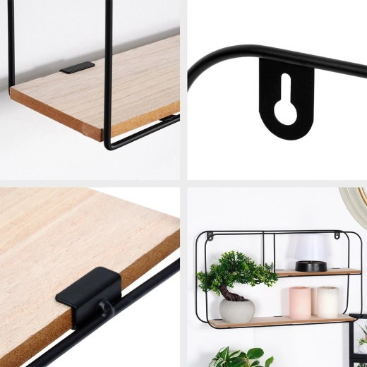 Jednostavna montaža zahvaljujući integriranim nosačima