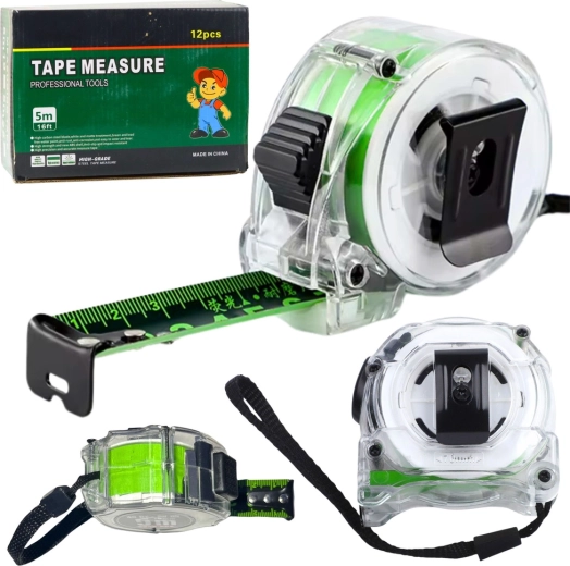 Fluorescentni mjerni trak 5 m, 25 mm