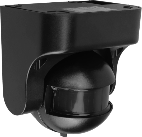 PIR senzor pokreta MACLEAN MCE358, 12 m, IP44, crni