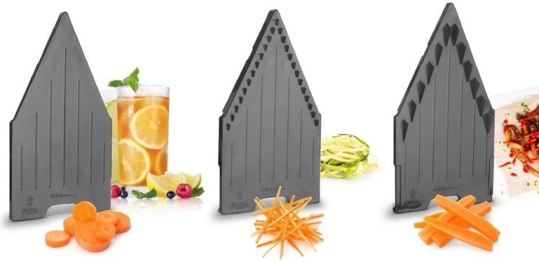 3 izmjenjiva uloška za ploške i julienne