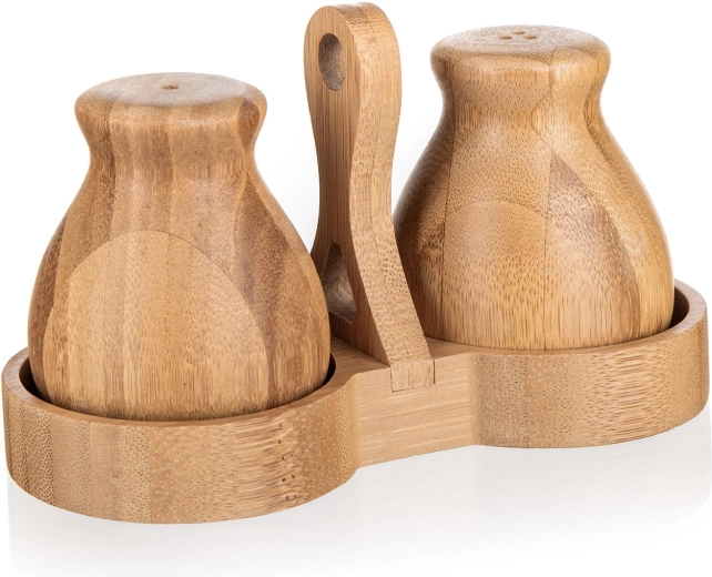 Bambusova soljenka i paprenka sa stalkom BRILLANTE Bamboo