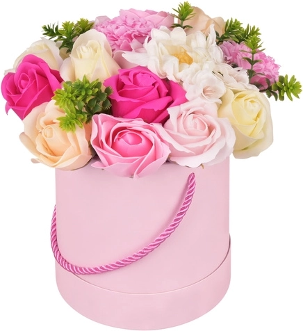 Dekorativni flower box Ruhhy s realističnim cvijećem