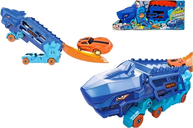 Dino trkaća staza s izbacivačem autića