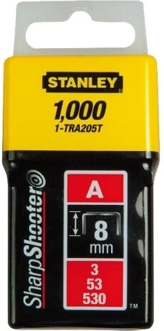 Spajalice 8 mm tip A STANLEY (1000 kom)