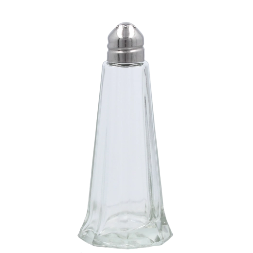 Set staklenih posudica za sol i papar s metalnim poklopcem 44 ml
