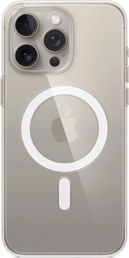 MagSafe maskica za iPhone 15 Pro Max – prozirna