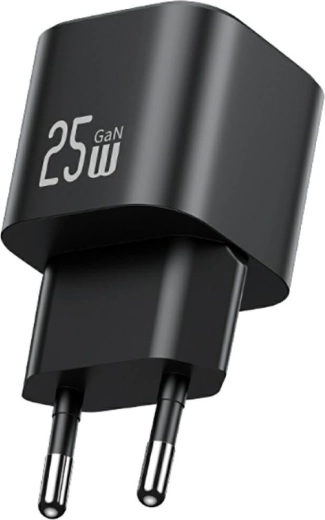Usams JC serija 25 W GaN mini brzi punjač USB-C crni
