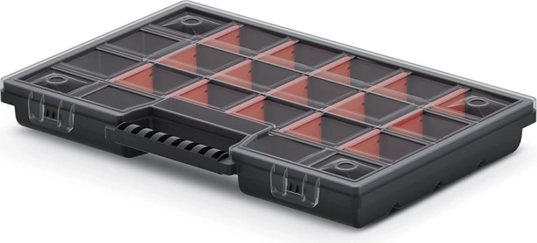 Plastični organizator s podesivim pregradama 290 × 195 × 35 mm NOR