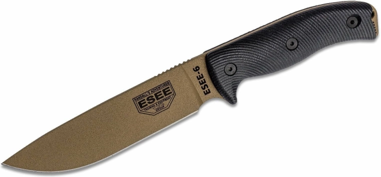 ESEE Model 6 fiksni nož 16,5 cm, G10 drška, futrola