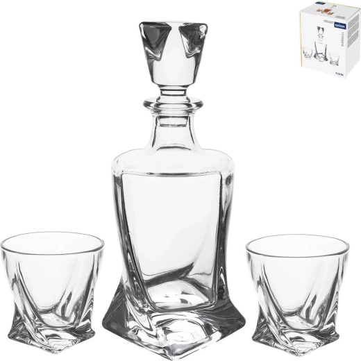 Set staklene karafe Imperial s 2 čaše